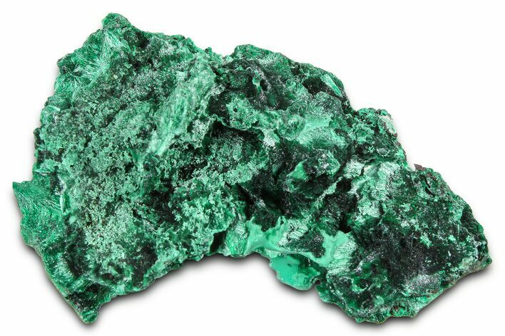 Silky Fibrous Malachite Cluster - DR Congo #379656